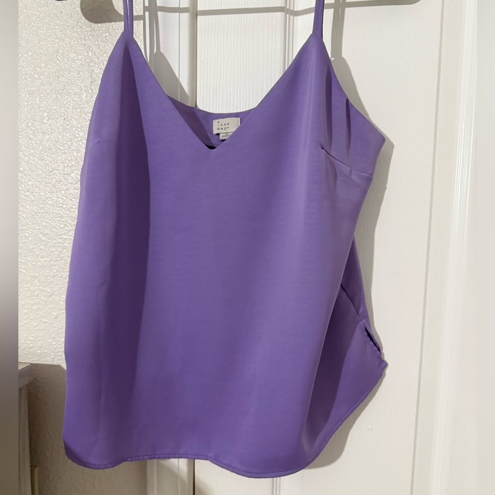 a new day Lavender Camisole Top